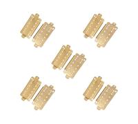 Set di 5 pickup Humbucker per chitarra elettrica, in ottone, doppia bobina, piastra di base per chitarra, 52 mm