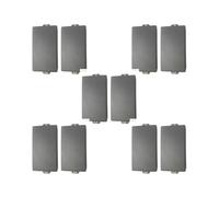 Set di 5 pickup per chitarra elettrica, senza foro, per humbucker, doppia bobina, colore nero