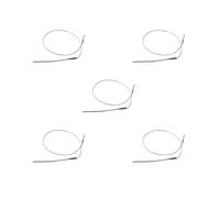 Set di 5 pickup piezoelettrici sotto sella in rame, jack da 2,5 mm, per chitarra acustica