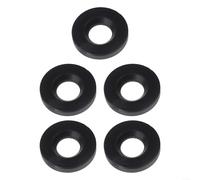 Set di 5 piedini in gomma per assorbimento delle vibrazioni su macchine fitness e officine di riparazione