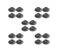 Set di 5 piedini per lavatrice, portatile, riduzione del rumore, antiscivolo, antiurto, tappetino da letto per interni, rondella per la casa, asciugatrice, ammortizzatore di fissaggio 4 pezzi 4 pezzi