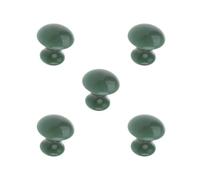 Set di 5 pietre di giada per massaggio facciale da donna, rilassanti, funghi, pietra verde