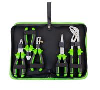 Set Kit 5 Pinze Professionali da Lavoro Con Astuccio chiusura zip