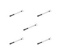 Set di 5 pinze per crogiolo, utensili a mano, supporto per crogiolo, per raffinare gioielli, sollevamento 4 x 34 cm