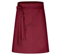 Set di 5 pre-legami premium 60 cm x 80 cm | Grembiule in vita di alta qualità per donna e uomo | Innovativa miscela di cotone e poliestere | Ampia selezione di colori | 220 g / m² (bordeaux)