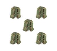 Set di 5 protezioni per casco da paintball Army Fast Helmet Equip F, stile F