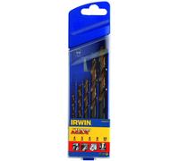 Set di 5 punte cilindriche per metallo TURBO MAX in cofanetto Irwin