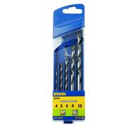 Set di 5 punte da muro-granito cilindriche GRANITE in cofanetto Serie Joran Irwi