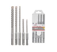 SET DI 5 PUNTE DA TRAPANO BOSCH SDS PLUS-5X 5 PEZZI 5 6 6 8 10 x 160 mm PER MURI