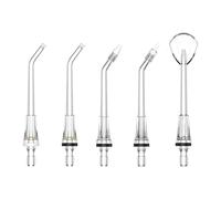 Set di 5 Punte di Ricambio per Idropulsore Dentale, Compatibile con FlossJet FC5240 e Altri Modelli, Classico Spruzzo Dentario Acqua Ugello Accessori, Ugelli per Irrigatori Orali multifunzionale
