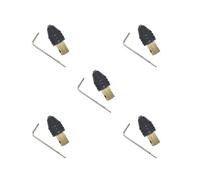 Set di 5 punte per trapano elettrico da 0,3 mm a 3,4 mm, mini mandrino per trapano elicoidale