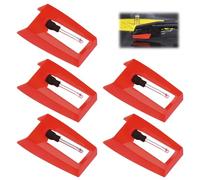 Set di 5 puntine per giradischi, per giradischi, per Crosley Ion Jensen, Auna, Zenith, Bush Teac