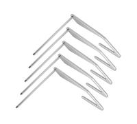 Set di 5 righelli in alluminio per cucito e patchwork precisi, compatibili con Brother, Singer, Janome