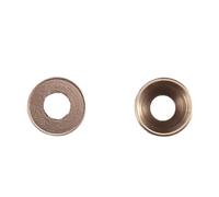 Set di 5 rondelle in alluminio anodizzato colorate - da M2 a M5 - rondelle for bulloni a testa svasata(Gray,M3)