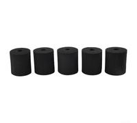 Set di 5 ruote a rullo, perfettamente adatte per operazioni di rivestimento in laminatoi e fabbriche di cartone (75 mm)