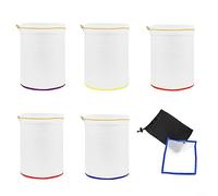 Set di 5 sacchetti filtranti da 1 gallone, kit di estrazione di essenze di ghiaccio con sacchetto a bolle 25/73/120/160/220, sacchetto riempito in nylon impermeabile per estrattore
