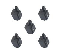 Set di 5 scalpelli ad angolo di precisione per inquadrare la lavorazione del legno, cerniere per porte mortasate, nero, 30 x 78 mm