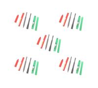 Set di 5 scalpelli con manico rotondo da 14 mm x 180 mm e scalpello piatto per martello elettrico