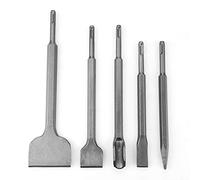 Set di 5 Scalpelli SDS Plus di Tipo Diverso, Acciaio Temprato, Martello Perforatore Elettrico, per Muratura