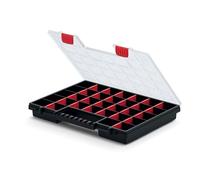 Set di 5 scatole di assortimento per attrezzi, 5 scatole di assortimento NORS, per piccoli oggetti (399 x 303 x 50 mm)