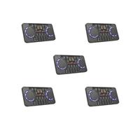 Set di 5 schede audio, streaming live compatibile con Bluetooth, mixer audio, registrazione musicale, accessori, microfono, controllo vocale, cancellazione del rumore