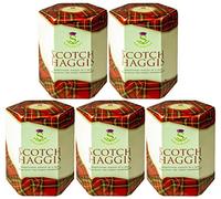Set di 5 Scozzese Scotch Haggis Regali di Cibo Scozzese Piatto Nazionale Scozzese