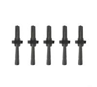 Set di 5 separatori manuali per roccia e calcestruzzo da 125 x 12 mm, per cave e progetti di costruzione, materiale in acciaio per un'efficace spaccatura della pietra