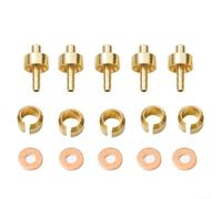 Set di 5 set di teste Naald per olio d'oliva dorato corpo a cinque linee per Hope Tech3