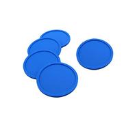 Set di 5 sottobicchieri in silicone blu for bevande