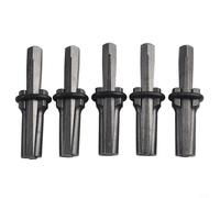 Set di 5 spaccapanni da 18 mm, in lega di cromo vanadio resistente, strumento manuale per spaccare rocce dure, granito, marmo, cemento, basalto, arenaria, calcare e altro ancora, 5 pezzi