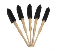 Set di 5 spazzole per la pulizia degli interni dell'auto, in spugna, per prese d'aria e spazi vuoti