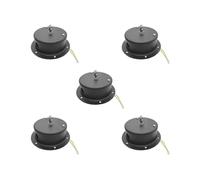 Set di 5 specchietti rotanti da discoteca a forma di sfera, da appendere al motore, riflettere, 3 giri/min, 22 V, 3 giri/min, 22 V