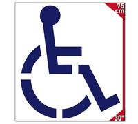 Set di 5 stencil professionali in silicone per la gestione delle tradizioni e dei luoghi (stencil per handicap da 74,9 cm)