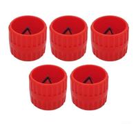 Set di 5 strumenti per sbavatura tubi, strumenti per smussatura interna esterna per finiture lisce su tubi con intervallo di lavoro da 5 mm a 38 mm