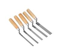 Set di 5 stucchi e giunti per mattoni, 6/8/10/12/15 mm per utensili da muratura PoMortar & Tiling Tools, cemento e utensili per stuccatura