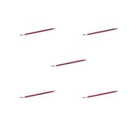 Set di 5 truss rod a due azioni, 365 mm, in ottone, per chitarra acustica, ukulele, mandolino, Accs
