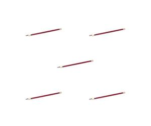 Set di 5 truss rod a due azioni, 365 mm, in ottone, per chitarra acustica, ukulele, mandolino, Accs