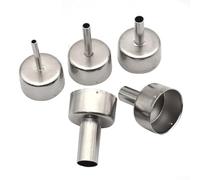 Set di 5 ugelli per utensili ad aria calda 858D 8586, include 3 mm, 4 mm, 5 mm, 8 mm, 10 mm per un uso efficiente