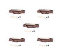 Set di 5 ukulele in palissandro ponte Set osso e dado sella Shell Dot per chitarra a 4 corde