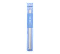 Set di 5 uncinetti per lavorare a maglia, ferri dritti, in acciaio inox, accessori per cucito fai da te (2 mm)