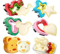 Set di 5 utensili per portapranzo per bambini, per bento box e pranzi scolastici, perfetti per preparare pasti divertenti