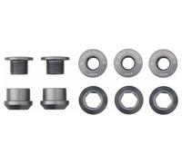 Wolf Tooth Chainring Screw Set 5 Units Argento 6 mm