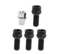 Set di 5 viti per auto, dadi per pneumatici viti ruote con apertura distintiva la maggior parte delle auto bulloni mozzi ruota accessori auto OE 8D0601139F Ricambi Auto