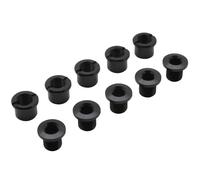 Set di 5 viti per ingranaggi doppi in alluminio Newton Noir