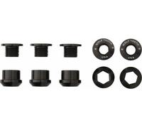 Wolf tooth set di bulloni per corone dadi x5 per 1x m8x 75x5 mm nero
