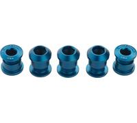 Wolf Tooth Components Set viti guarnitura 5 pezzi per 1x Argento 6 mm
