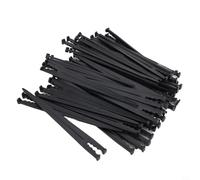 Set di 50/100 picchetti di supporto per irrigazione in PVC, specificamente progettati per fornire un efficace controllo del tubo flessibile nelle aiuole (50 pezzi)