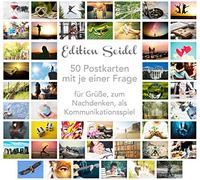 Set di 50 cartoline di alta qualità, per allenare la comunicazione, per giochi di conversazione, con paesaggi naturali, 50 Postkarten