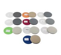 Set di 50 dischi di carta vetrata in carburo di silicone con una dimensione di 7,6 cm; dispone di vari livelli di grana da ottocento a diecimila