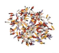 Set di 50 figure dipinte per HO Scala 1 87 Modellino Treno Layout Passeggeri Persone per Stazioni e Scene Urbane Strada (500 pezzi)